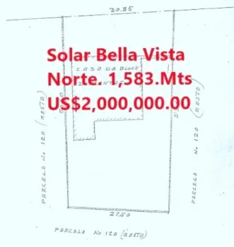 Bella vista norte 1500 mts