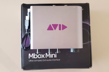 Avid mbox 3 mini - interfaz de audio compacta en perfectas c