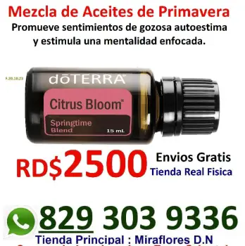 Citrus bloom aceite de doterra para subir la autoestima arom