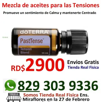 Pasttense doterra aceite para las tensiones dolores por estr