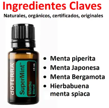 Supermint doterra aceites esenciales de menta mezcla