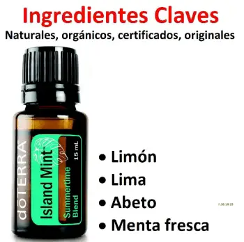 Mezcla de aceites de verano island mint de doterra