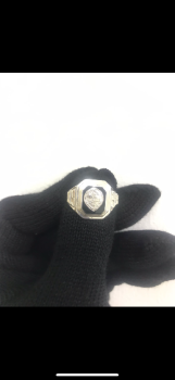 Anillo de graduación de plata de la uasd