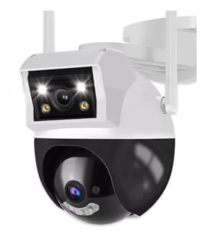 Camara de seguridad dual 360 ptz wifi 1080p vision nocturna