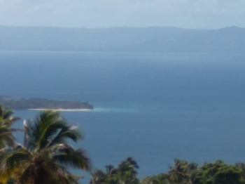 Terreno en samana con vista al mar