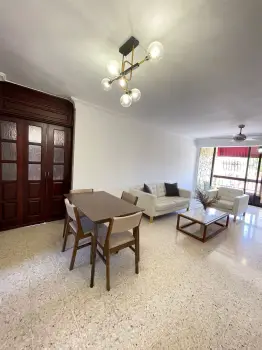 Apartamento amueblado en zona exclusiva de bella vista