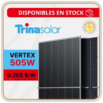 Paneles solares trina solar 505w  panel solar