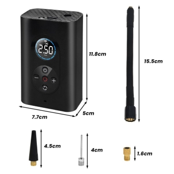 Bomba de aire portatil recargable m8