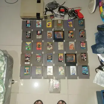 Nintendo nes antiguo con 31 juego en la romana