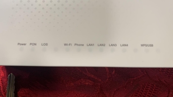 Módem router ont