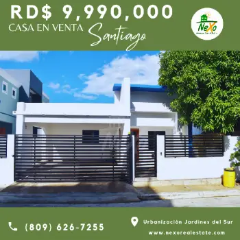 Venta de casa en santiago av. hispanoamericana jpc-230