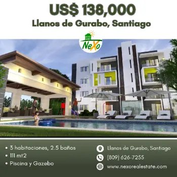 Apartamentos en proyecto con piscina santiago jpa-223