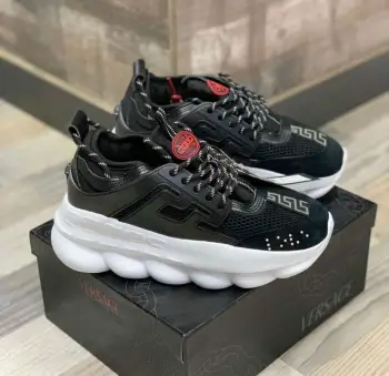 Tenis sneaker versace chain reaction oversize baskets 2k24