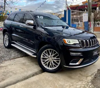 Jeep grand cherokee 2018 summit 6 cilindros techo panorámic