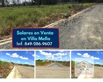 Solares en venta en villa mella