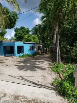 Terreno con mejora boca chica 817 mts2.