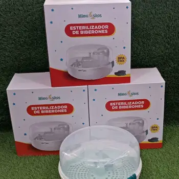 Esterilizador de biberones de microondas disponible