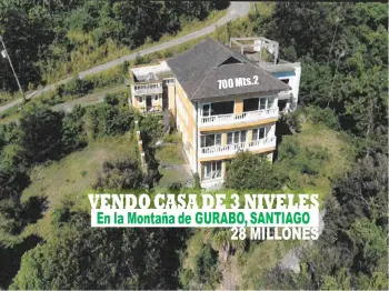 Vendo casa de 3 niveles en la urb. altos de gurabo con la m