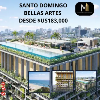 Apartamento de venta en bellas artes