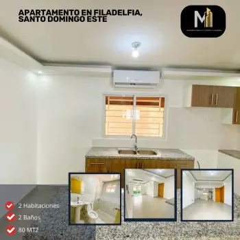 Apartamento en filadelfia santo domingo este