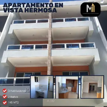 Apartamento en residencial vista hermosa