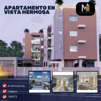 Apartamento en vista hermosa