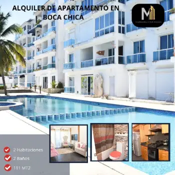 Apartamento en boca chica