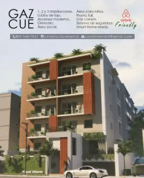 Nuevos apartamentos zona gazcue