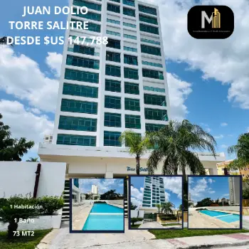 Apartamento en torre salitre de juan dolió