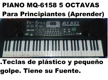 Piano mq-6168 /809-406-7888 para principiantes aprender