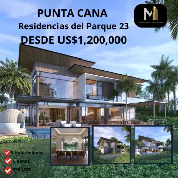 Villa residencias del parque 23 cap cana