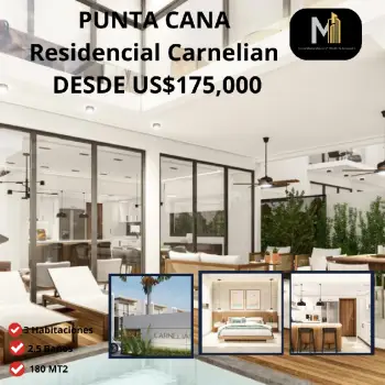 Villa residencial carnelian punta cana