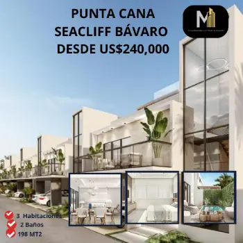 Apartamento en seacliff bávaro