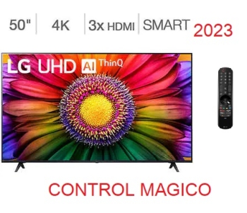 Tv 4k lg 50 pulgadas 50ur8000 2023 nueva control magico