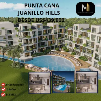 Apartamento en juanillo hills punta cana