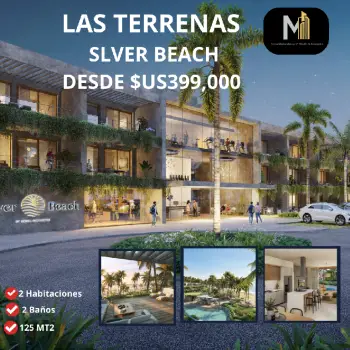 Apartamento en silver beach las terrenas