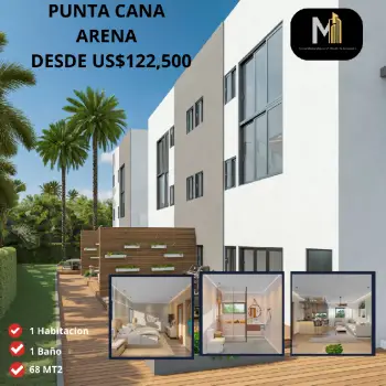 Apartamento en arena punta cana