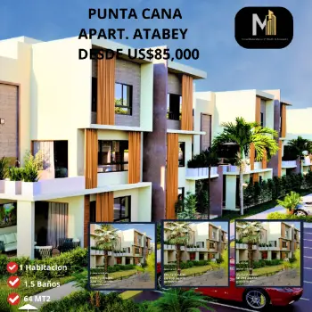 Apartamento en atabey punta cana