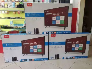 Smart tv tcl full hd 32 1080p nuevas de cajas