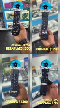 Todo tipo de control remoto para tv