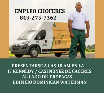 Chofer empleo