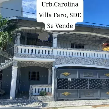 Vendo casa de 2 niveles en urb.carolinavilla faro3h2b2p