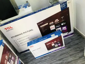 Smart tv de 65’ pulgadas tcl  en la romana