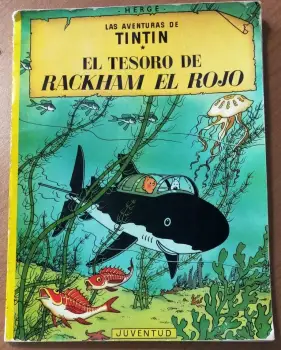 Libro de historietas clasico de tin tin