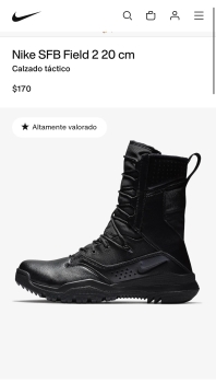 Nike sfb field 2 20 cm calzado táctico en santo domingo dn