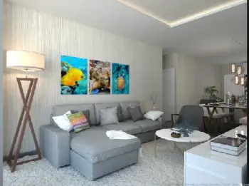 Cana rock galaxy departamentos en venta con 1 bed  en bavaro