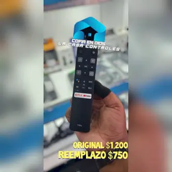 Control remoto original tcl