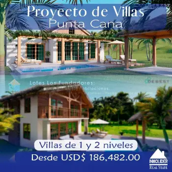 Hermosas villas en punta cana