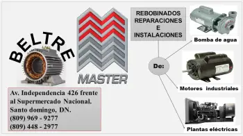 Rebobinado y reparación de motores industriales