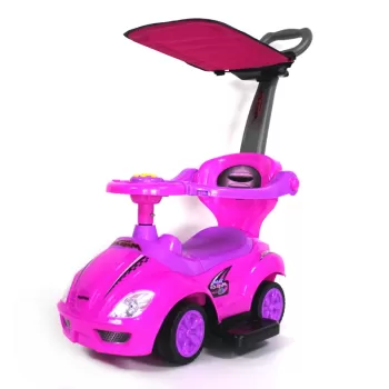 Carrito de empujar para niña con mango sonidos carro montabl